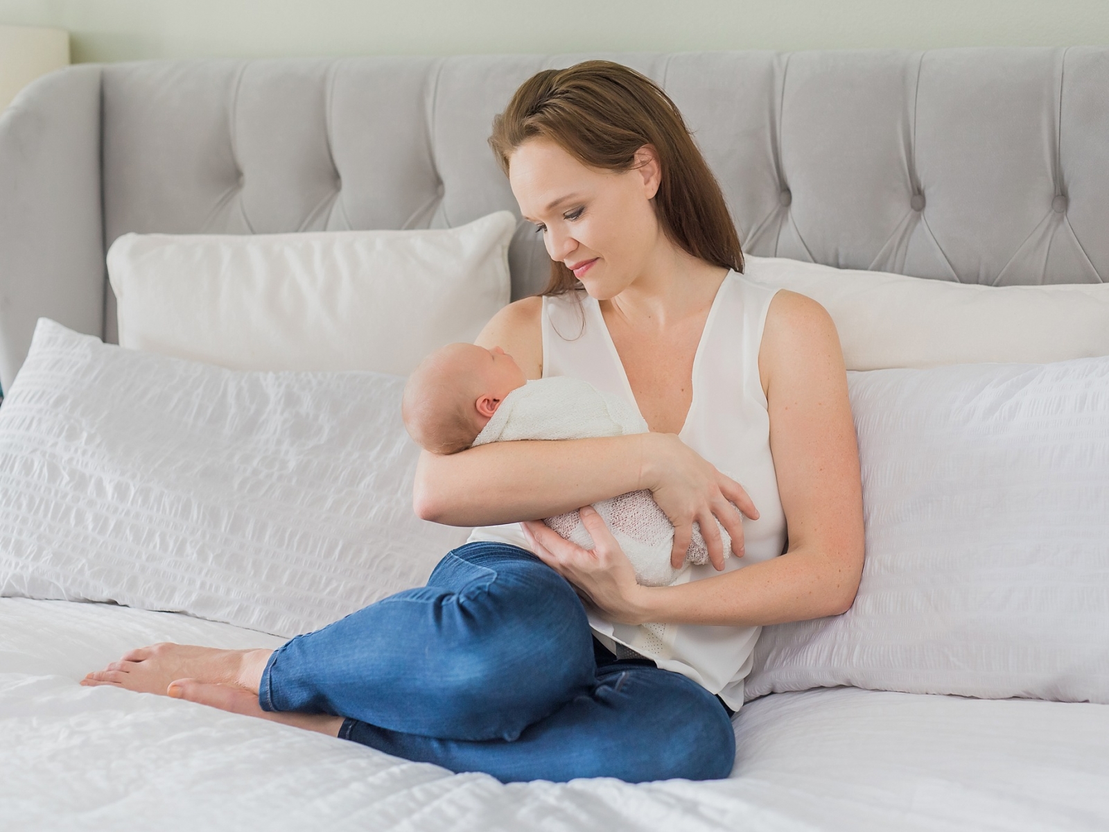 South Tampa Newborn Lifestyle Session