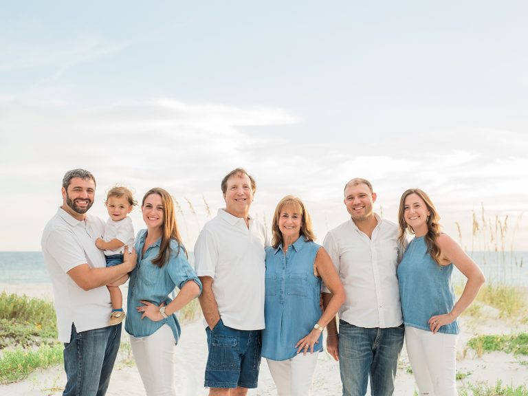Extended Family Session in St. Pete Florida