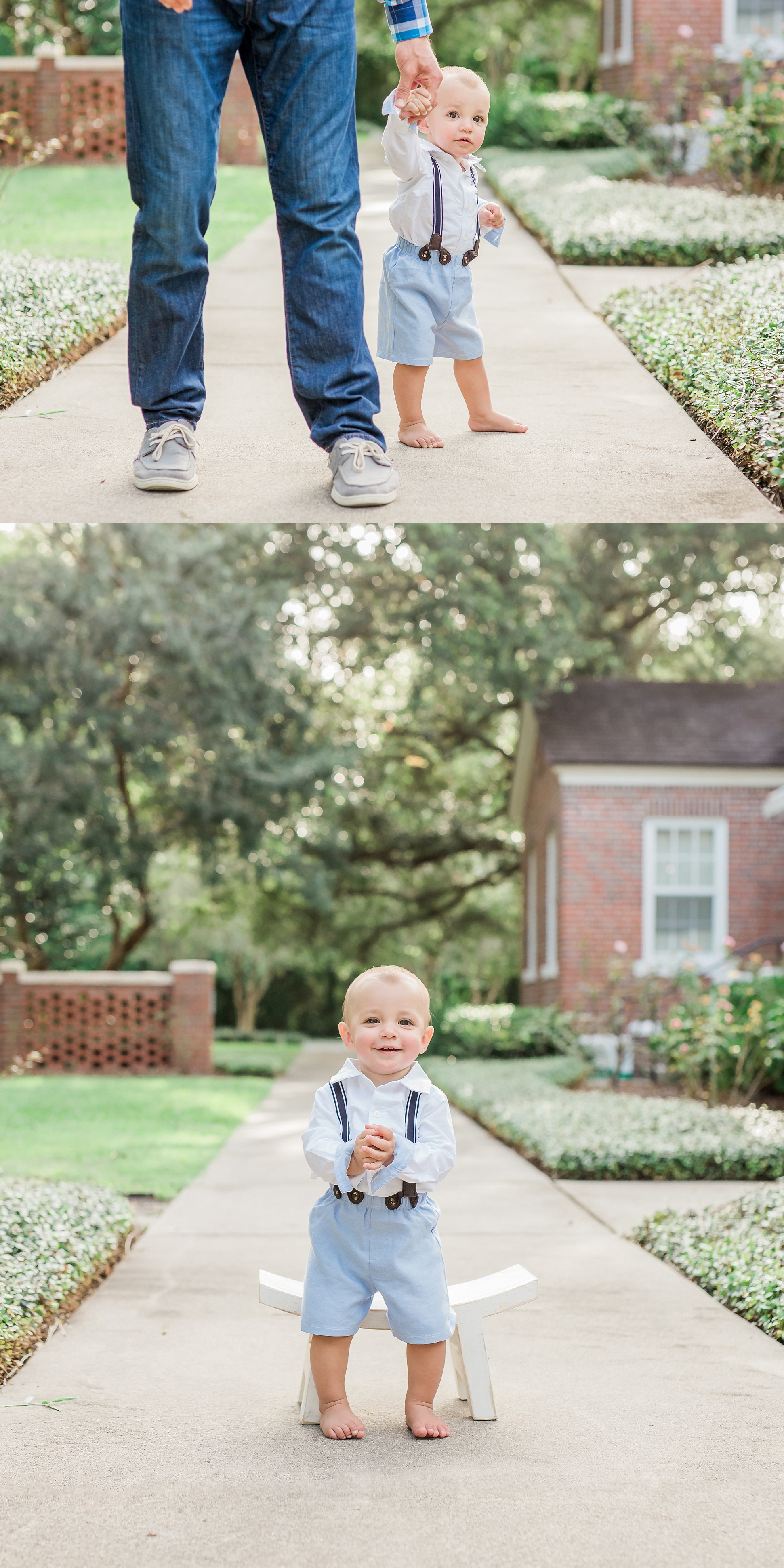 South Tampa First Birthday Milestone Portrait Session