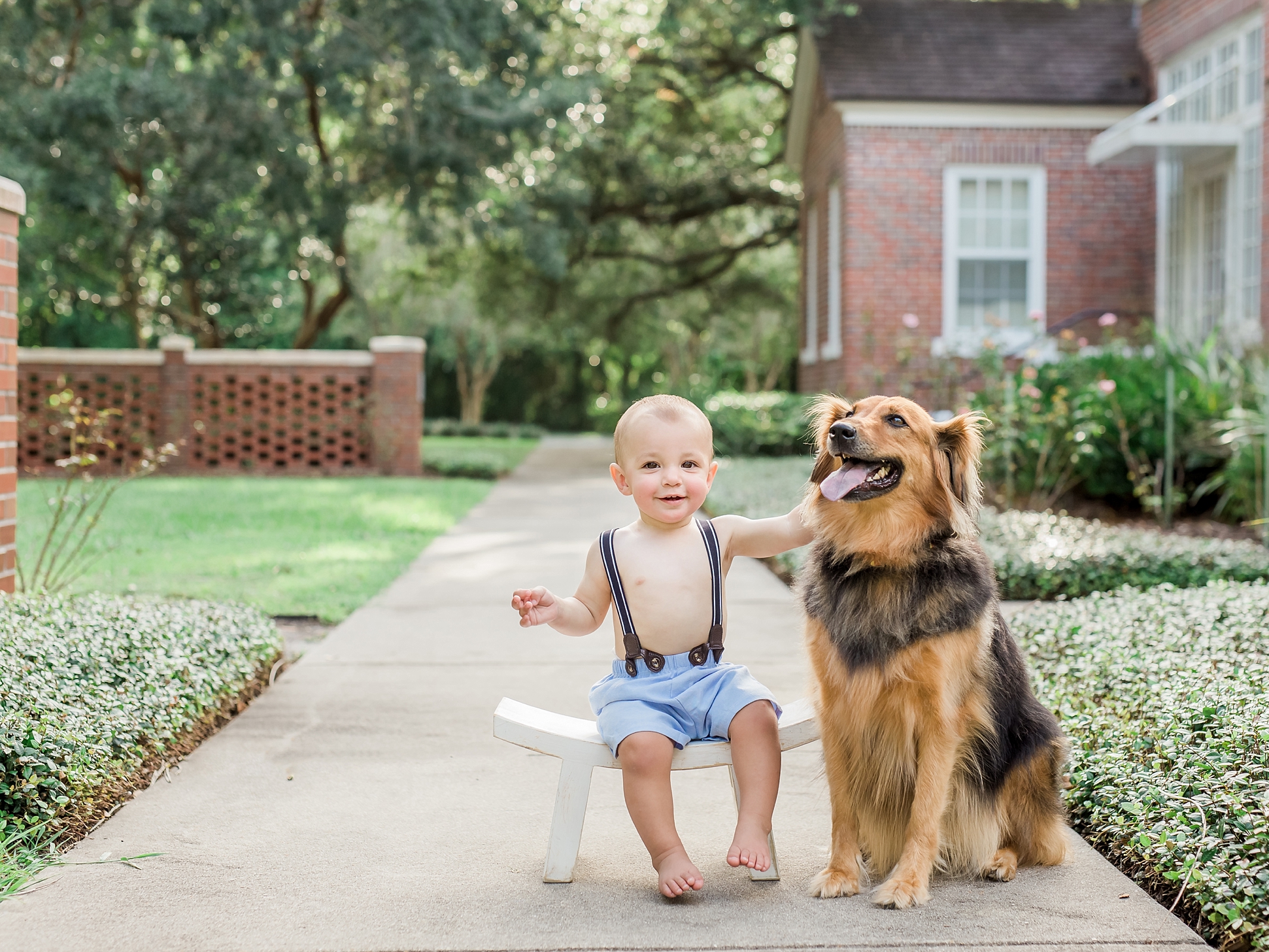 South Tampa First Birthday Milestone Portrait Session