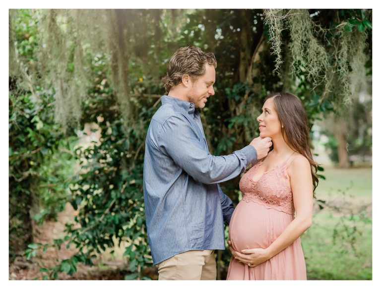 Gorgeous Boho Maternity Portrait Session South Tampa