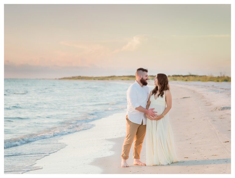 Secluded St Pete Beach Maternity Session