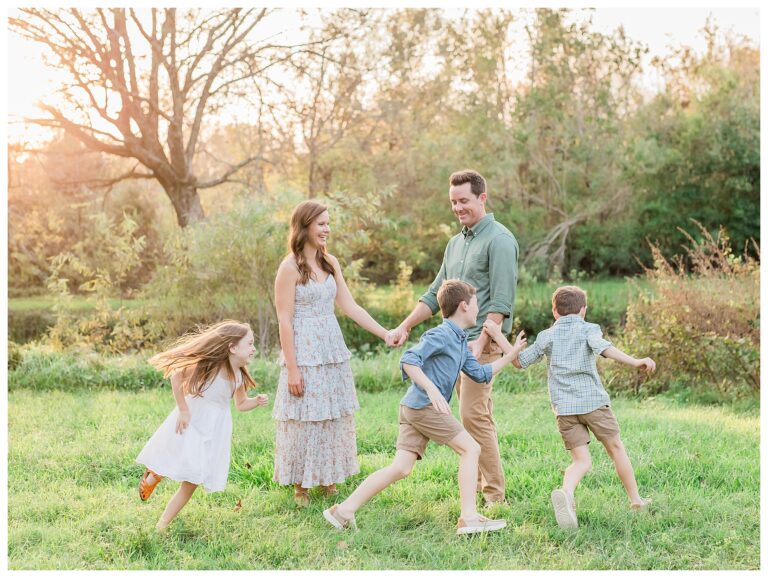 Gorgeous Golden Hour Family Photos in St. Pete, Florida